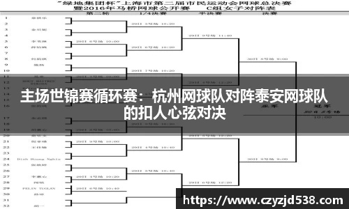 主场世锦赛循环赛：杭州网球队对阵泰安网球队的扣人心弦对决
